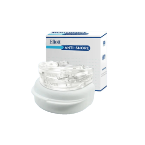 Eliott Anti Snore Mouthpiece - Adjustable Medical-Grade Night Guard for Snoring & Teeth Grinding (Universal Fit for Adults)