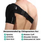 Eliott Ergonomic Shoulder Brace - Stabilizing Support for Rotator Cuff & Daily Activity (Lightweight, Skin-Friendly)
